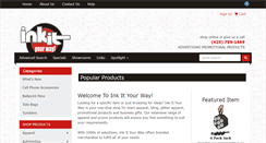 Desktop Screenshot of inkityourway.com